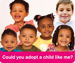 Could you adopt a child like me? Could you adopt a child like me?