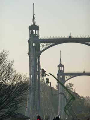 Albert bridge renovation