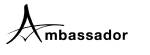 Ambassador logo Ambassador logo
