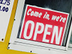 Come in, we're open