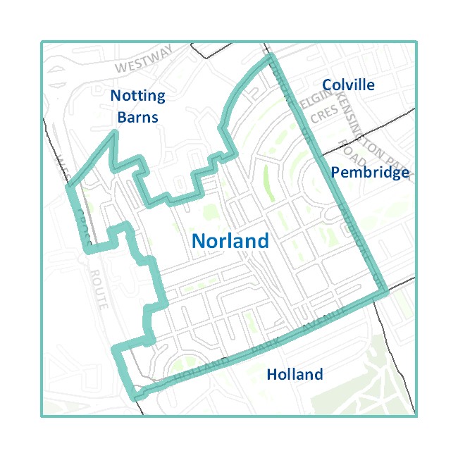 Norland map