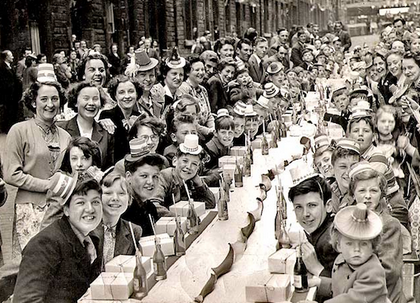 Cornonation Day street party