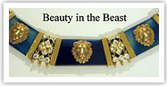 Beauty in the Beast gold necklace Chelsea Gallery
