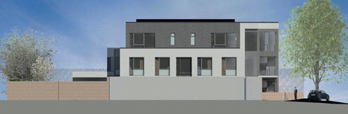 East Row Children's School - north elevation East Row Children's School - north elevation