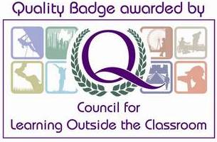 Quality Badge Logo Quality Badge awarded by Council for Learning Outside the Classroom