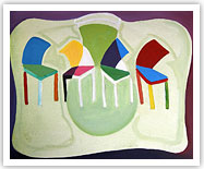 Empty Chairs Filipinsm, Chelsea Gallery Empty Chairs Filipinsm, Chelsea Gallery