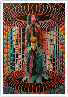 Event Horizon painting by Simon Denston Event Horizon painting by Simon Denston