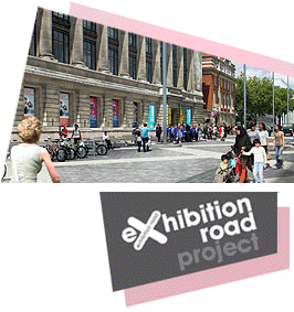 Exhibition road new road layout Exhibition road new road layout