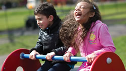 Children playing