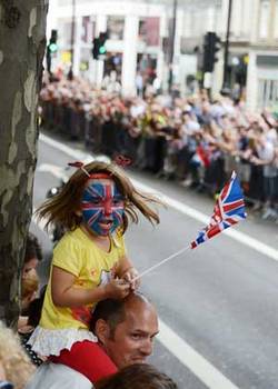 A view from the crowds