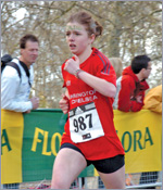 A marathon runner A marathon runner