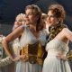 Louise Crane as Minerva and Nicola Stonehouse as D