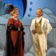 Jill Pert as Juno and Ian Caddy as Jupiter