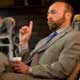 Donald Maxwell as Don Pasquale and Richard Burkhard as Dr Malatesta on the beach