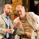 Don Pasquale and Dr Malatesta outside the café
