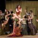 Tara Venditti as Carmen with the OHP Chorus