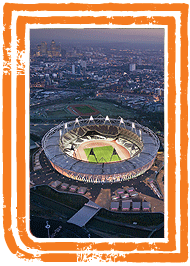 The Olympic stadium