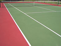 a tennis court