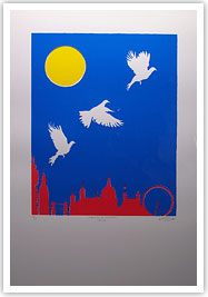 Chelsea Gallery Affordable Art for Christmas White doves