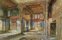 Frank Dillon The House of Moufti Sheikh el Mahadi, Cairo, 1873