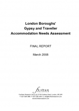 Fordham Research (2008) London Borough's Gypsy and Traveller Accommodation Needs Assessment Final Report GLA