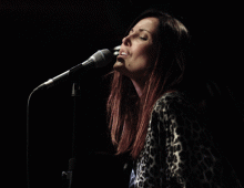 Jo Harrop singing
