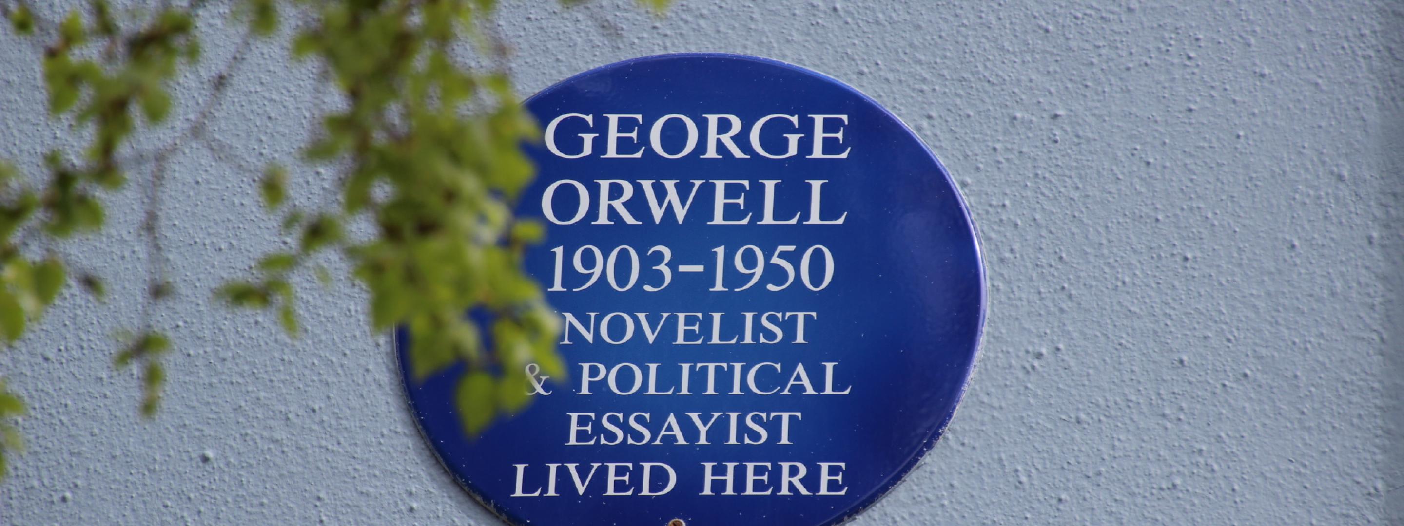 Explore - Blue Plaque Orwell