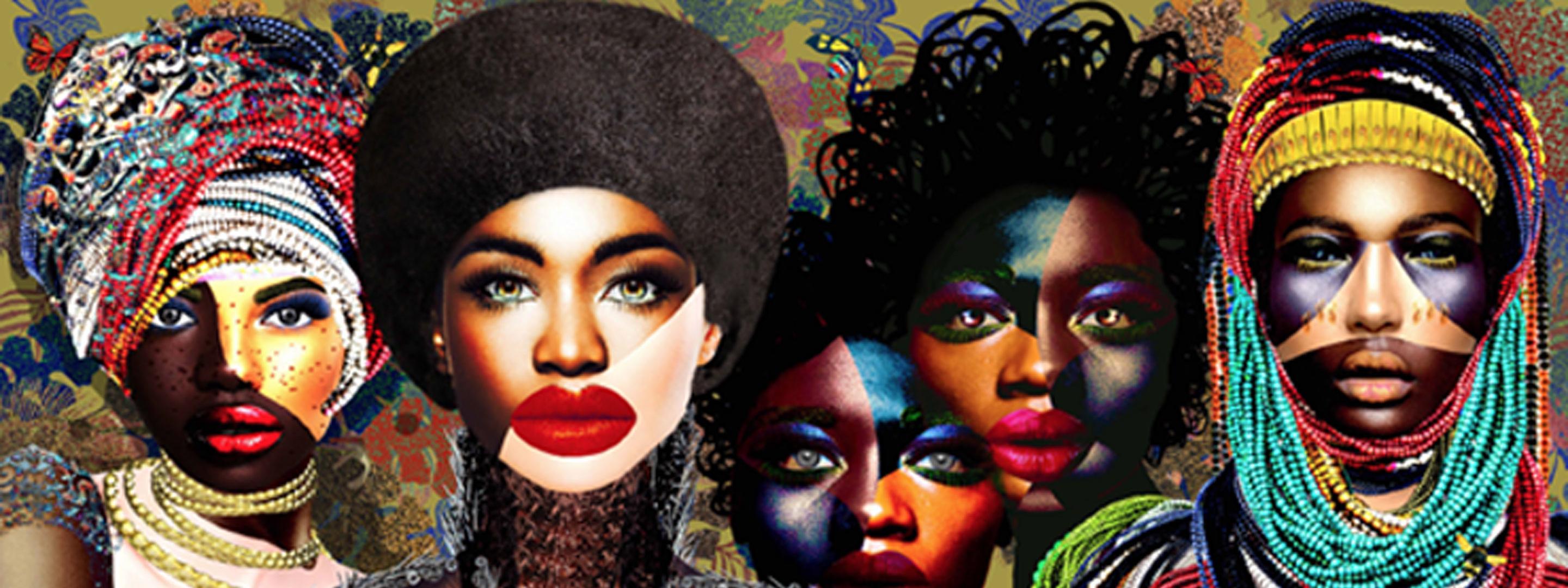 Collage of women