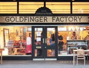 Goldfinger Factory shop front