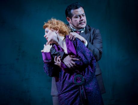 Two singers performing the Opera Zaza Thumbnail
