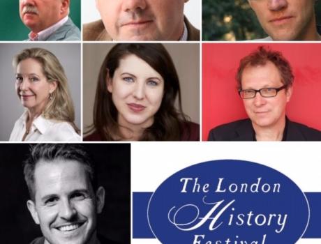 London History Festival portraits of speakers participating