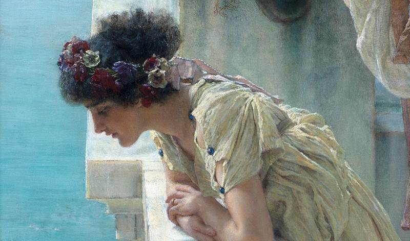 Sir Lawrence Alma-Tadema, A Coign of Vantage, 1893