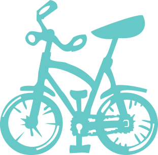 blue bike blue bike