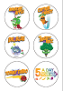 Superpower Crew stickers