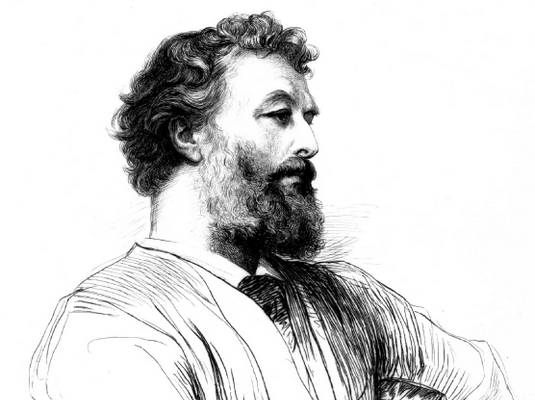 Illustration of Frederic Leighton Illustration of Frederic Leighton