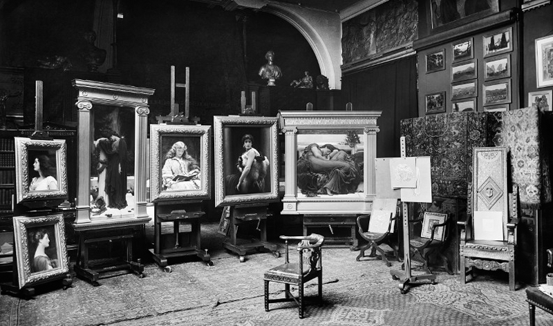 Frederic Leighton, Flaming June, 1895 Leighton's Studio