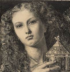 Frederic Sandys, King Pelles Daughter Frederic Sandys, King Pelles Daughter
