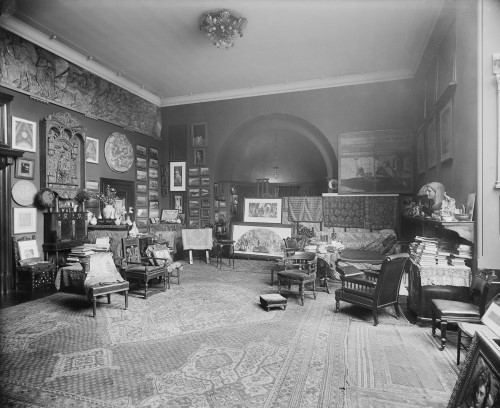 Lord Leighton's studio Spring 1895 Lord Leighton's studio Spring 1895