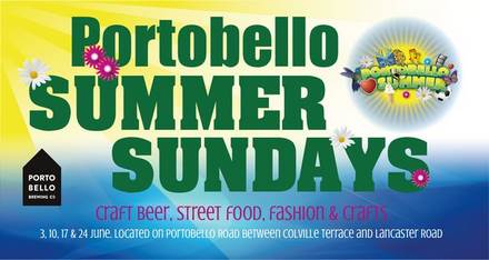 Healthy Start family illustration Portobello Summer Sundays 2018