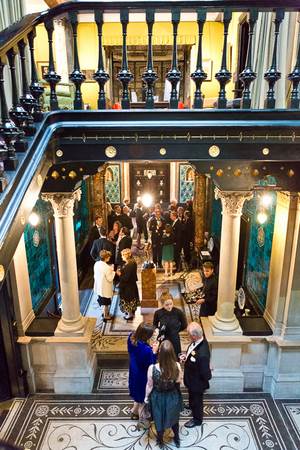 Private cocktail party in Leighton House Museum Private cocktail party in Leighton House Museum