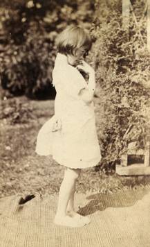 Maud Sambourne modelling for Water Babies Maud Sambourne modelling for Water Babies