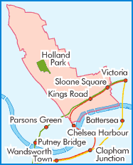 map of the route