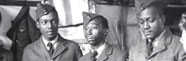 Black servicemen during the World War II