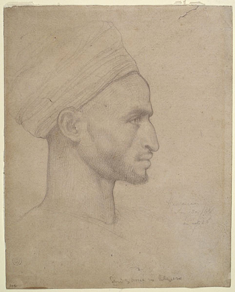 Study of Male Head, Luxor