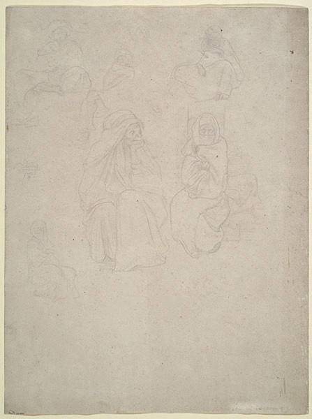 Studies of Male and Female Figures Studies of Male and Female Figures