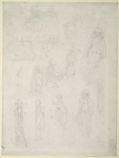 Studies of Female Figures Studies of Female Figures