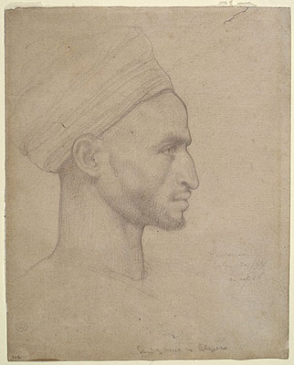 Study of a Male Head, Luxor