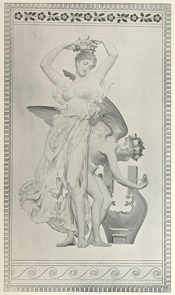 'The Marquand Ceiling': Left Panel (Erato)