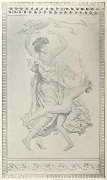'The Marquand Ceiling': Right Panel (Terpsichore)