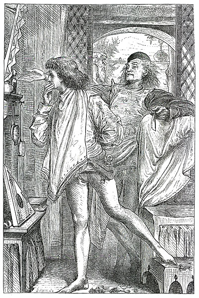 Illustration for 'Romola': 'Suppose you Let me Look at Myself'